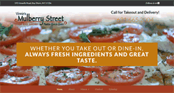 Desktop Screenshot of mulberrystreetbayshore.com