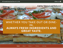 Tablet Screenshot of mulberrystreetbayshore.com